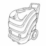 Explorer 1500H Carpet Extr. w/heat